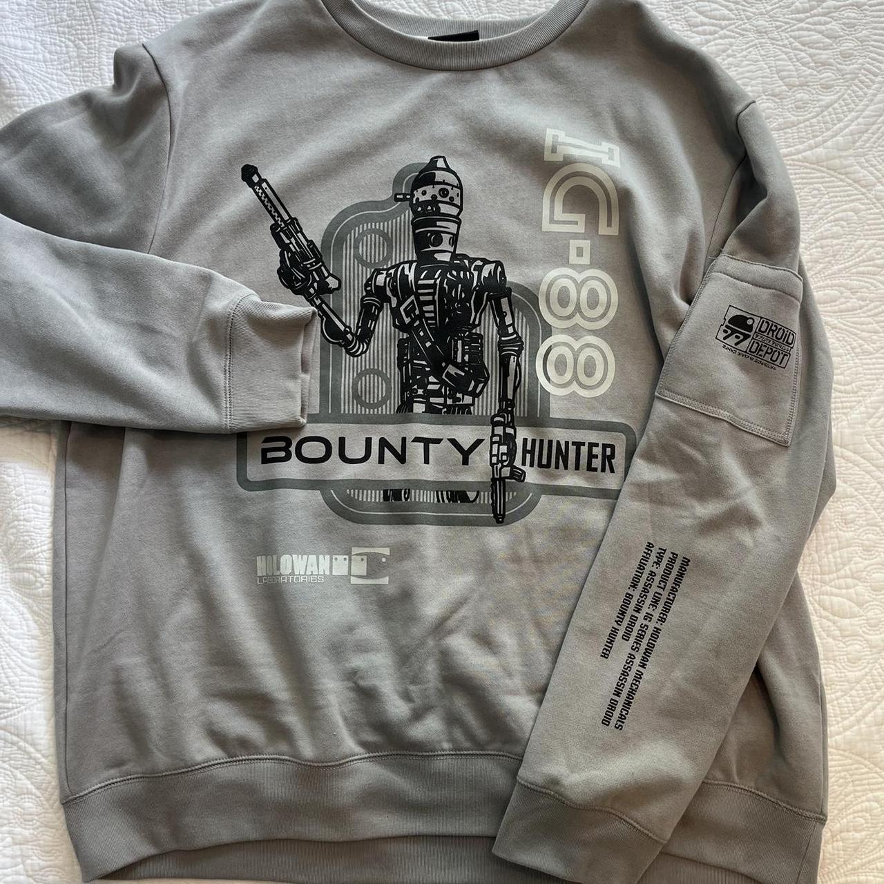 Disney Women's Sweatshirt Grey/Brown XXL – grey star wars - Main Image