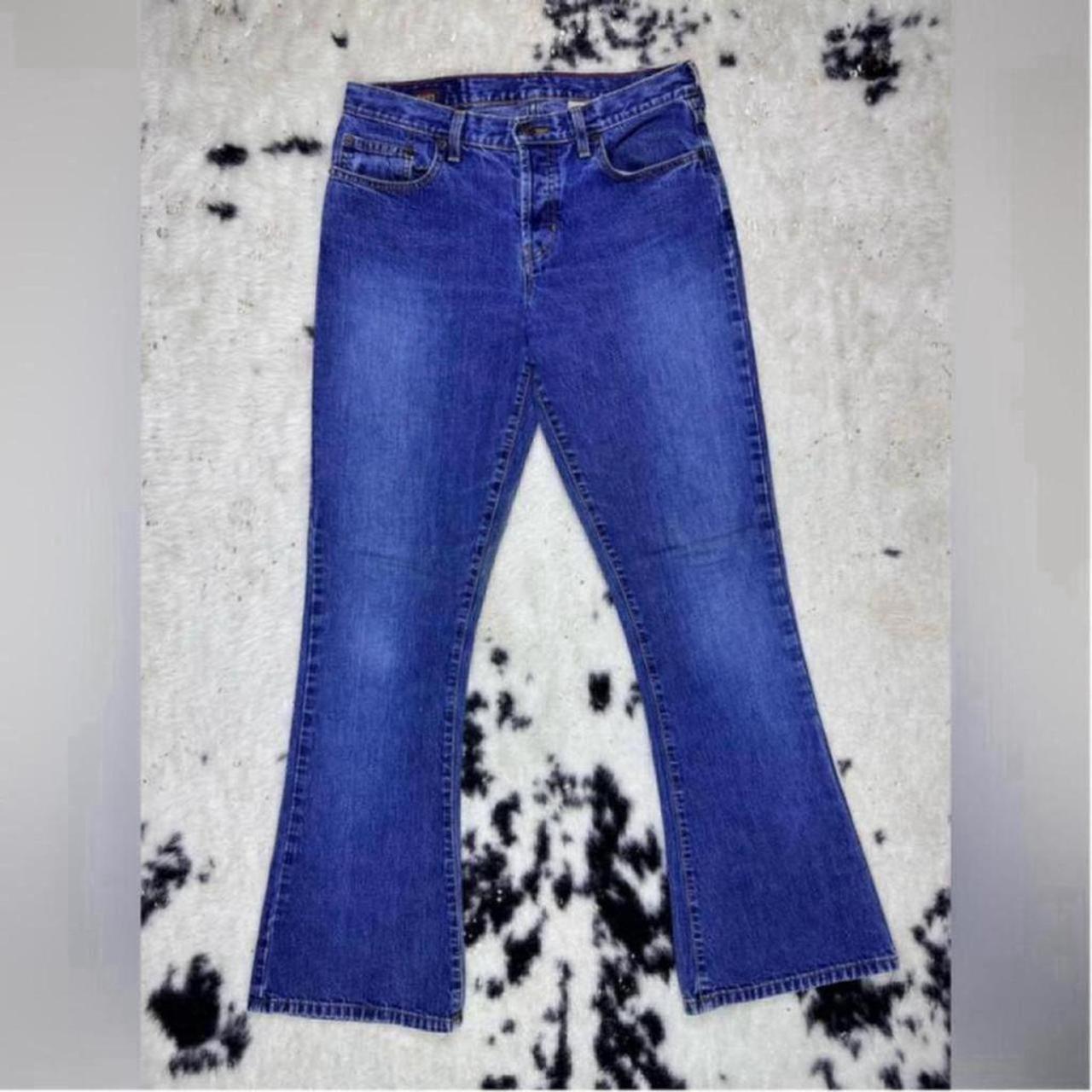 Abercrombie and Fitch vintage flare denim jeans from - Depop