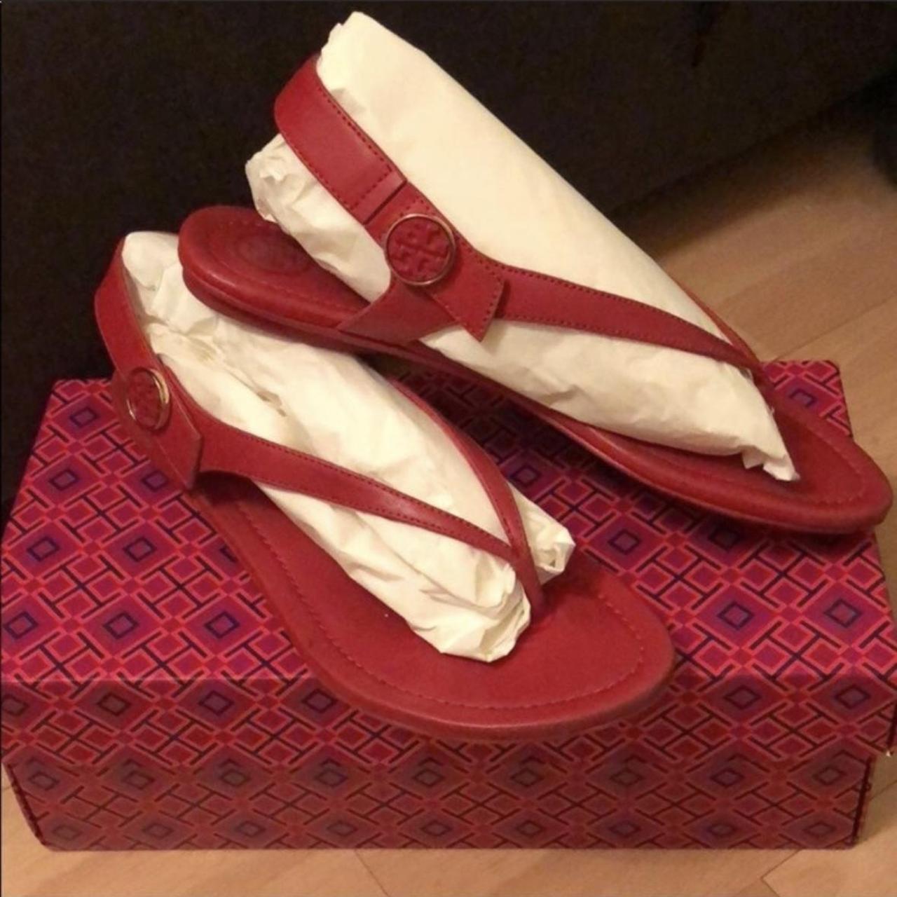 Tory burch outlet minnie red