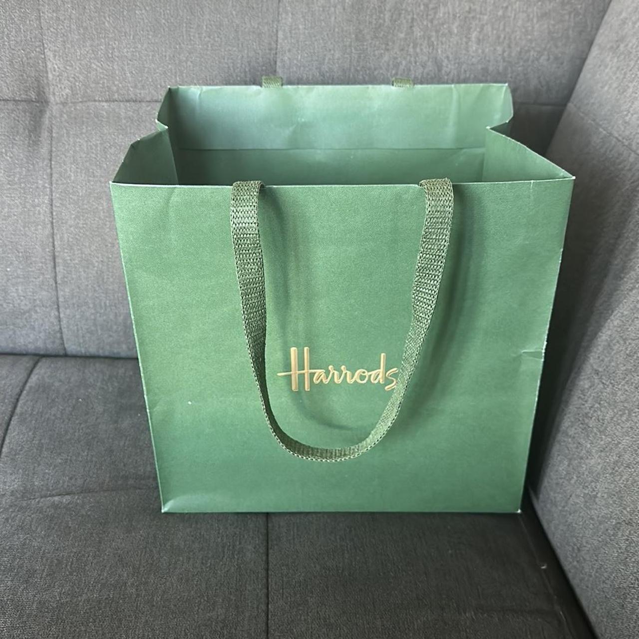 Harrod's Gift Bag Harrod's green gift bag with... Depop