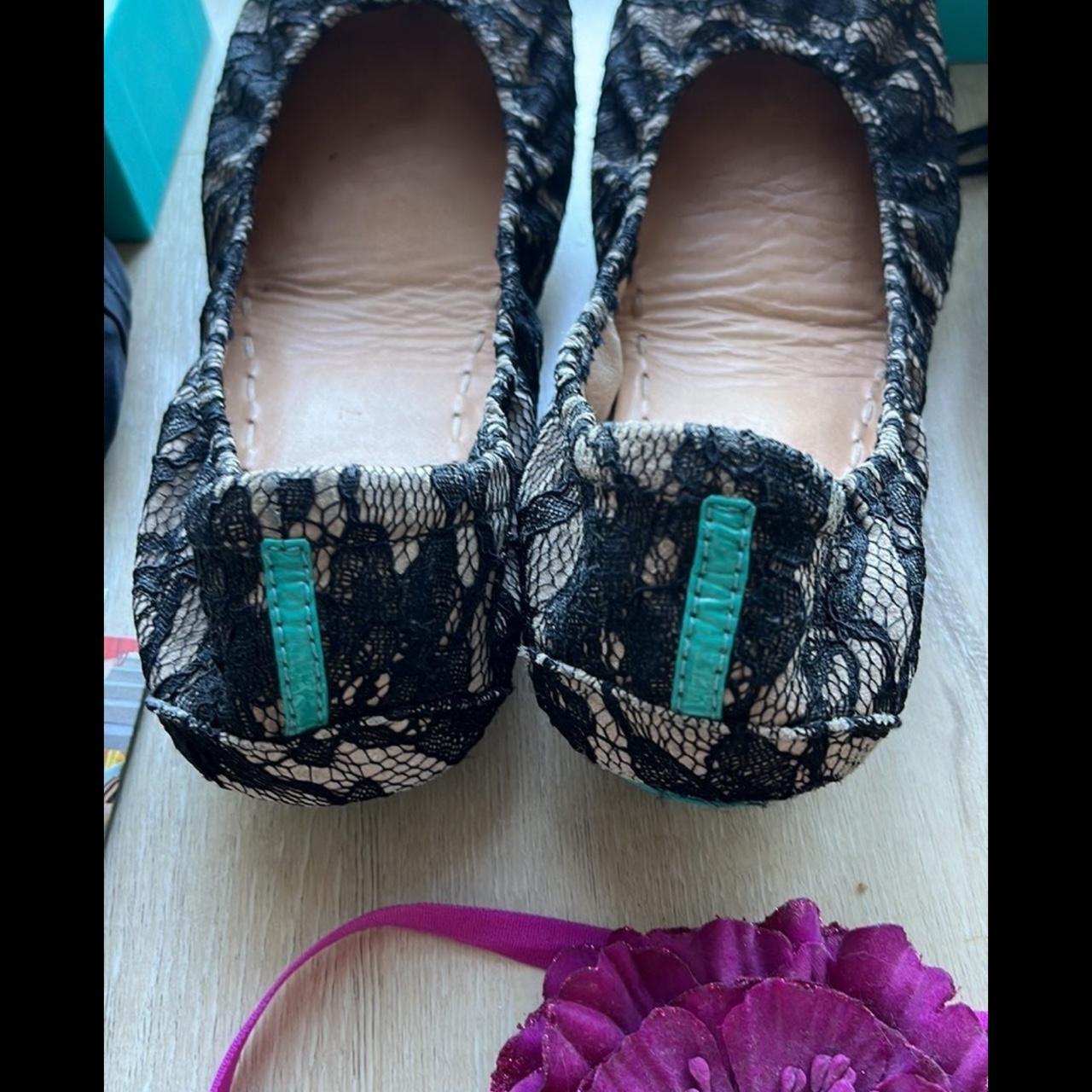 Tieks Nude Lace Flats Only worn a handful of times. Depop