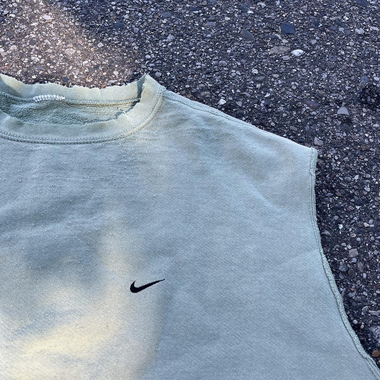 Vintage 90s Nike Crewneck Nice cream color with the - Depop