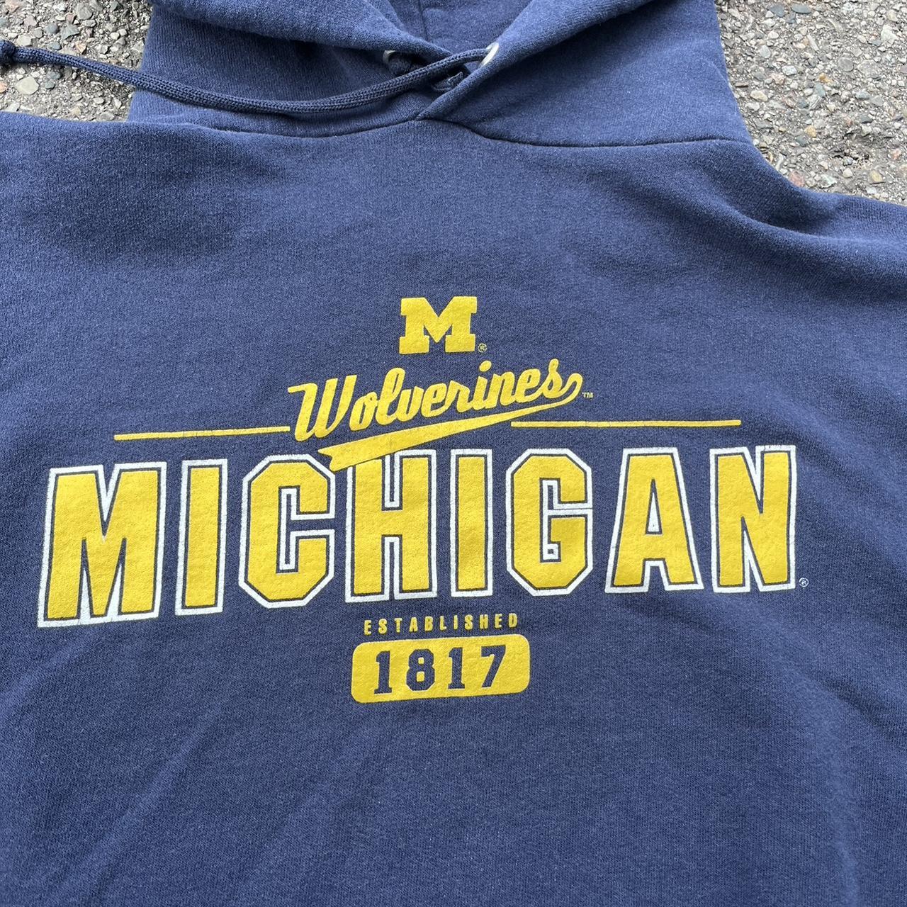 Vintage Michigan State Boxy Hoodie Love The Green... - Depop