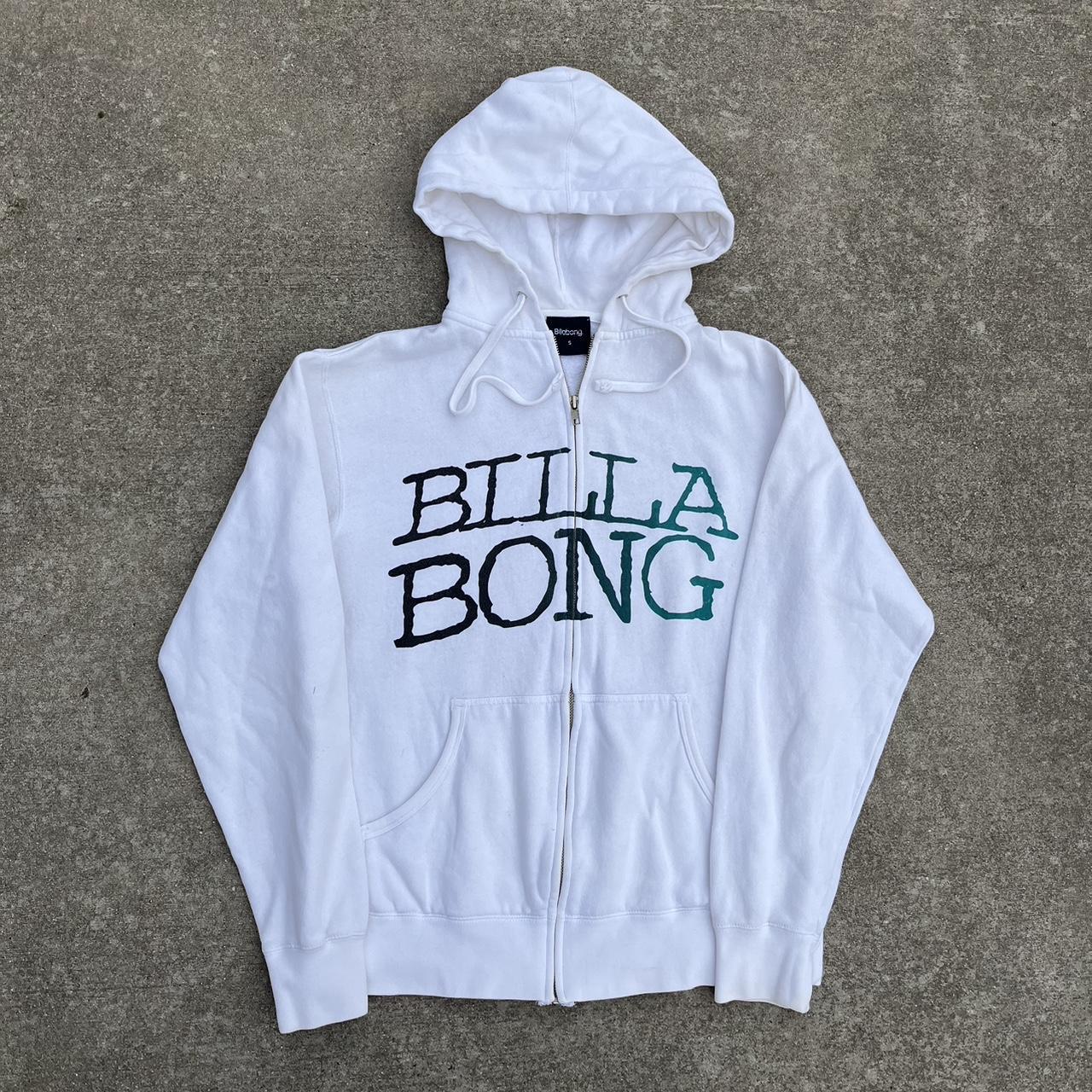 Vintage 2000s billa bong hoodie Nice essential Size... - Depop