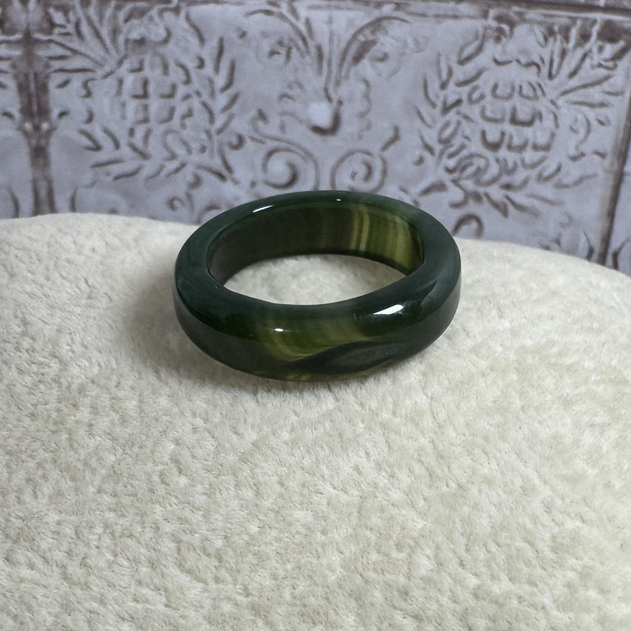 Women's Ring - Multi – Agate Multicolor Stone Rin… - image 6