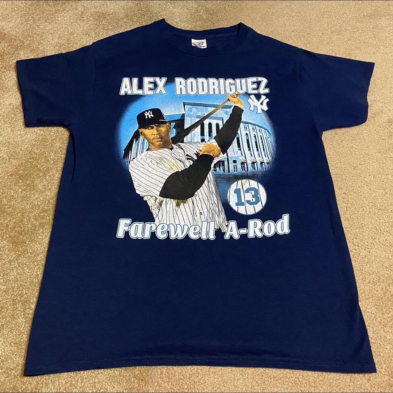 Alex Rodriguez New York Yankees baseball player Vintage shirt