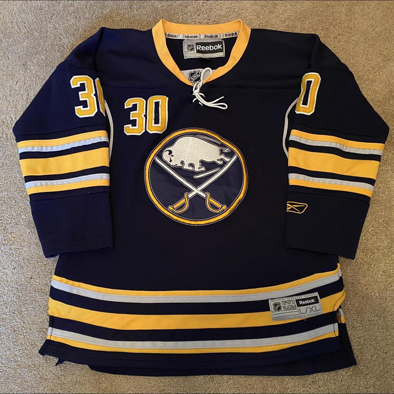 BUFFALO SABRES 2000s REEBOK NHL HOCKEY JERSEY LARGE