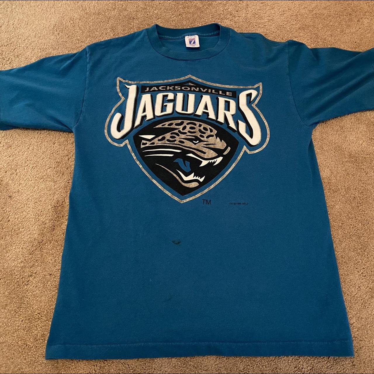 Jacksonville Jaguars Vintage 1990s Quarter Zip - Depop