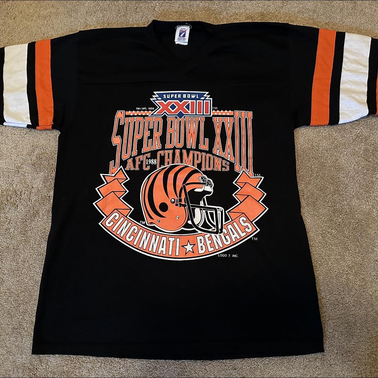 Super bowl xxiiI cincinnatI bengals 1988 AFC champions T-shirt