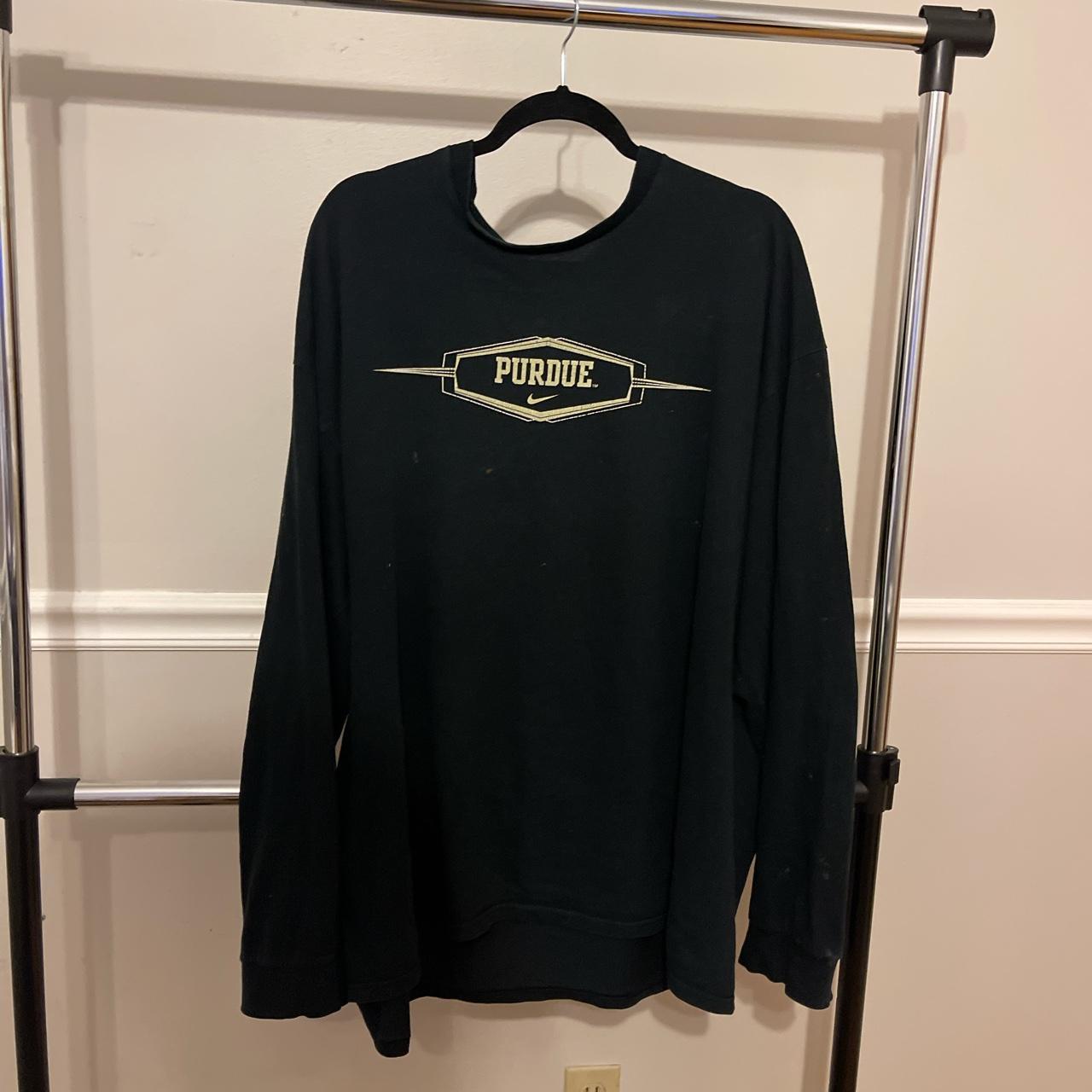 purdue nike polo