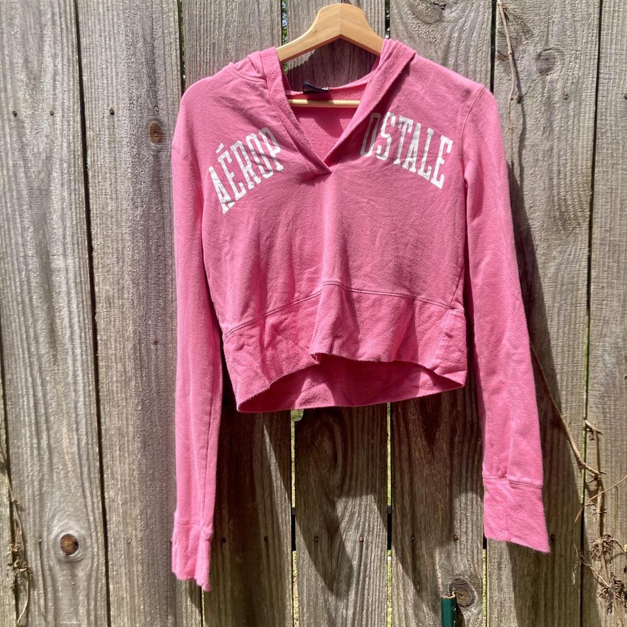 Victoria secret pink crop top cheap hoodie