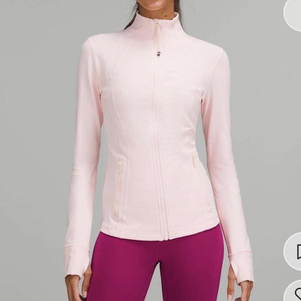 ୨୧˚lululemon strawberry milkshake define jacket... Depop