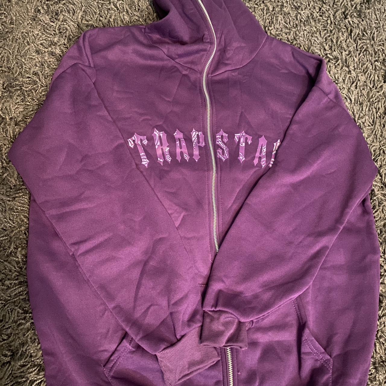 Trapstar Y2K Zip Up Sz Xl Pretty Thin from Thift... Depop