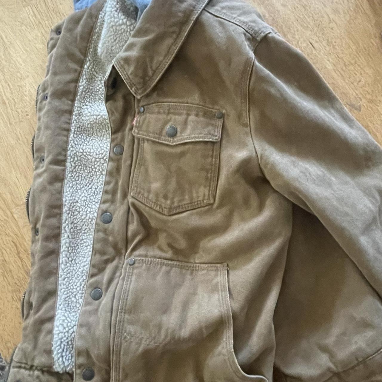 Levi’s heavy work jacket vintage - Depop