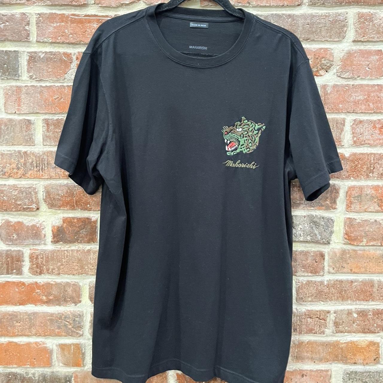 Maharishi Men's Black Shirt | Depop