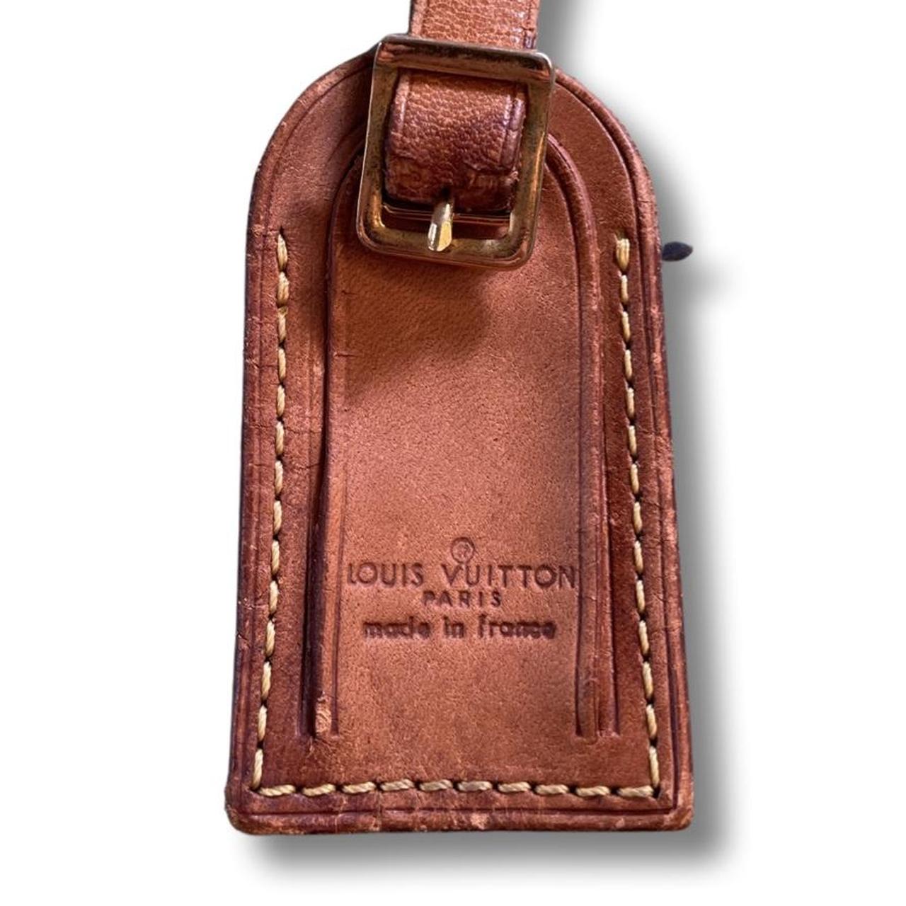 STUNNING Louis Vuitton luggage tag. Never used. Was - Depop