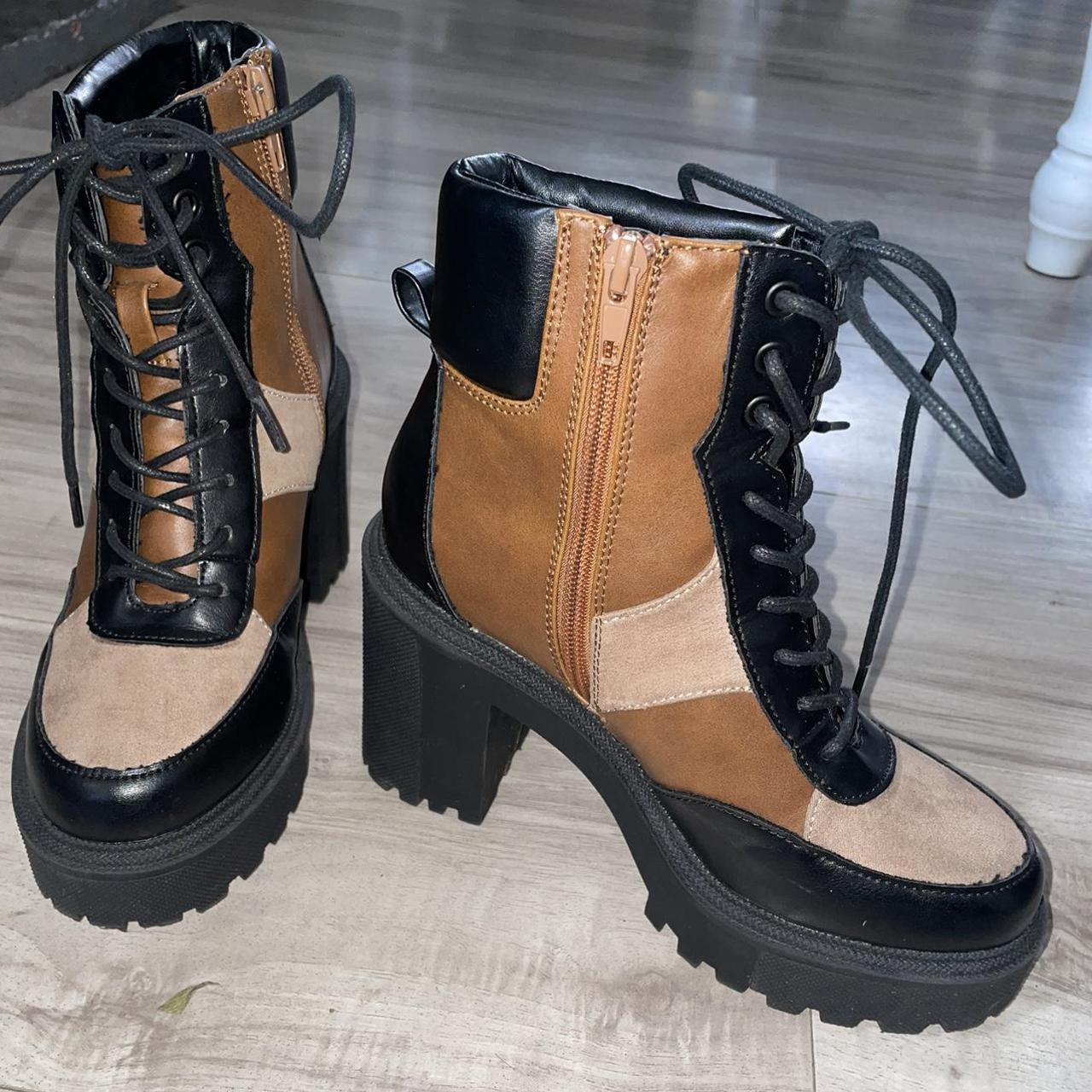 Louis Vuitton combat boot. Only worn twice. Selling - Depop