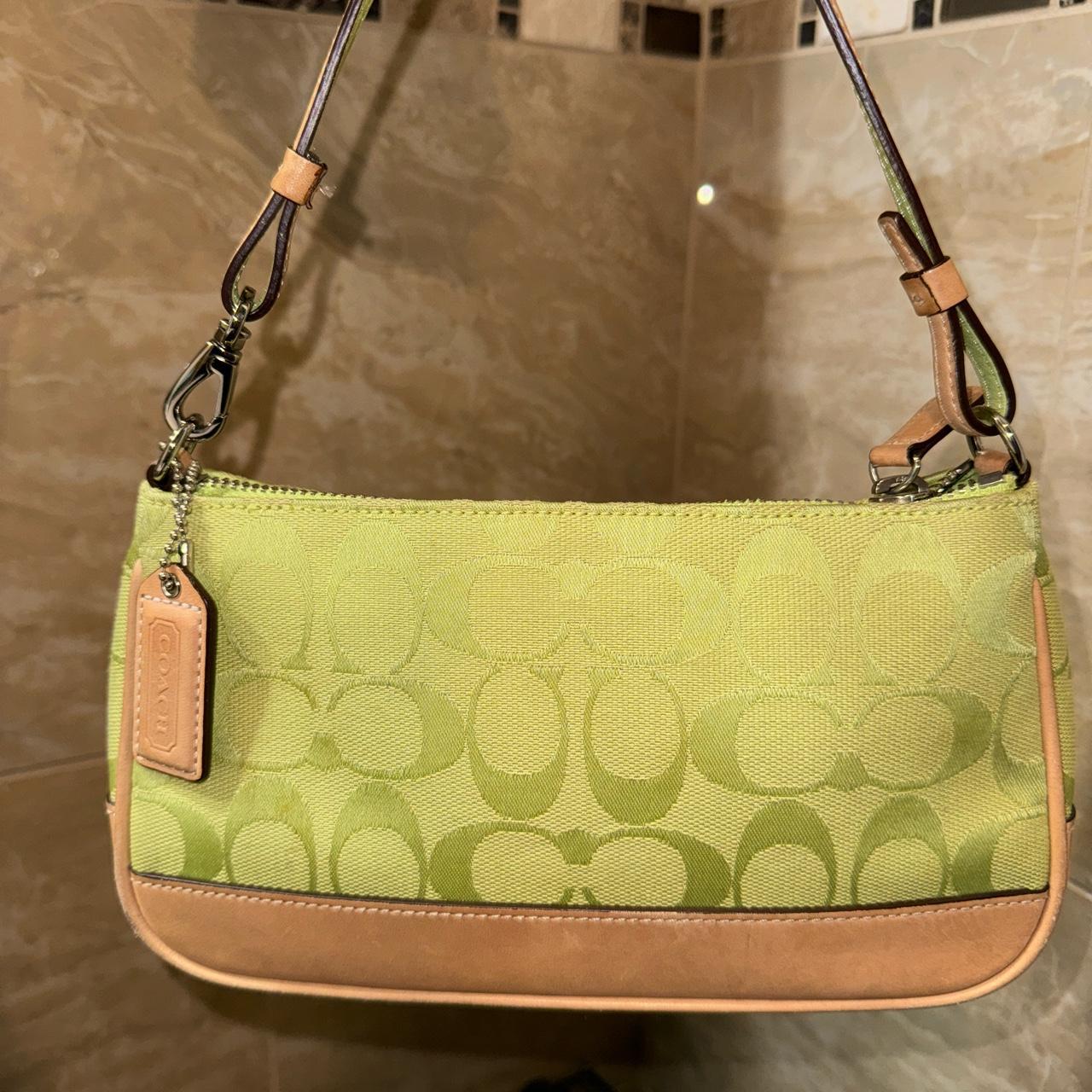 Coach lime online bag