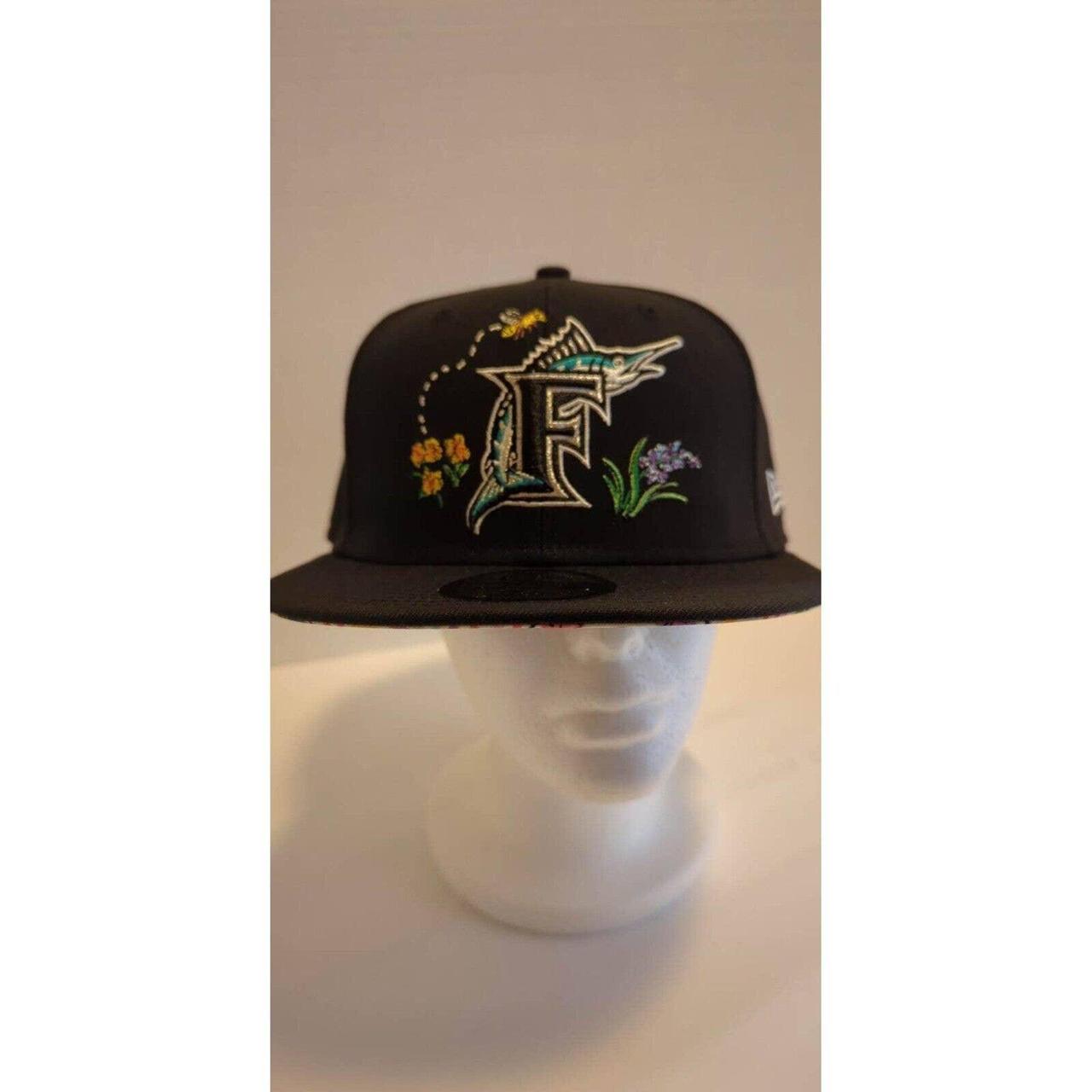 New Era Florida Marlins Watercolor Floral Hat