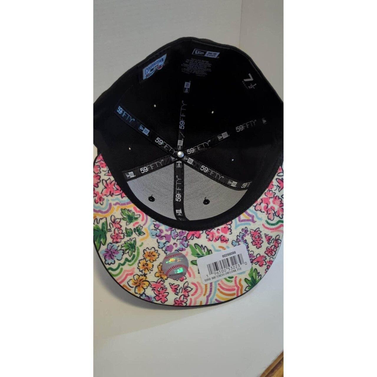 New Era 59FIFTY Florida Marlins Floral Watercolor Fitted 7 1/2 / Black