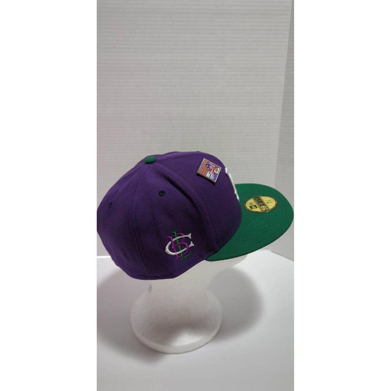 Men's Los Angeles Dodgers New Era Purple/Green MLB x Big League Chew Ground  Ball Grape