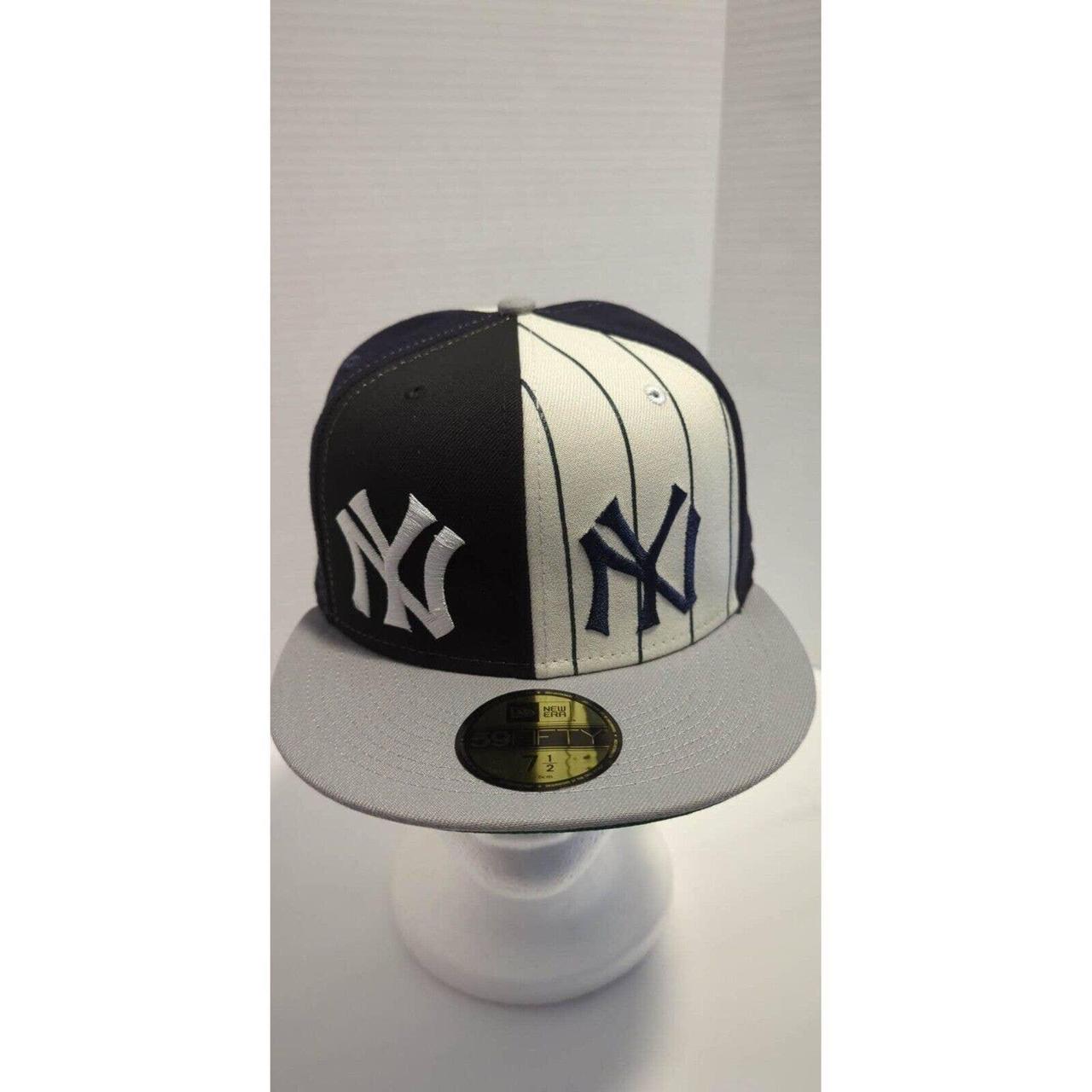 7 1/2 - New Era 59Fifty New York Yankees Logo... - Depop