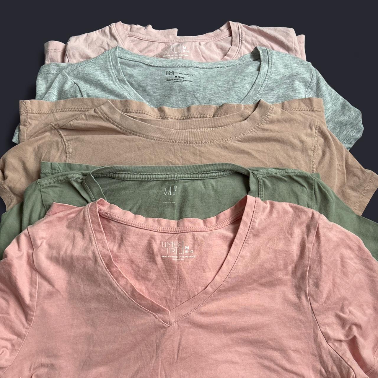 Women's Crop top - Multi - M – Basic tops bundle … - image 1