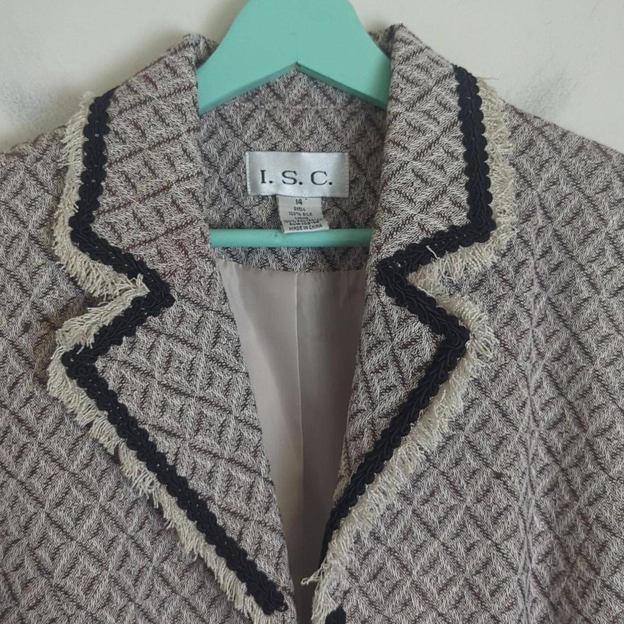 Source Unknown Women's Jacket - Cream/Brown - 14 … - image 3