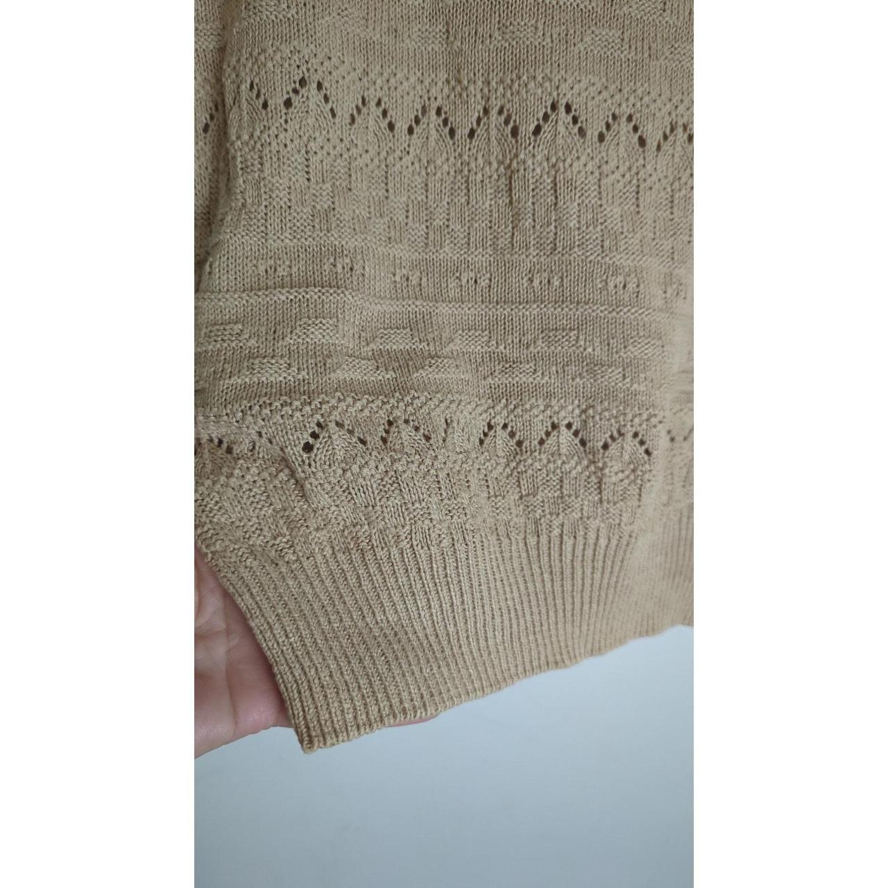 Source Unknown Women's Sweater - Tan - M – Soft k… - image 4
