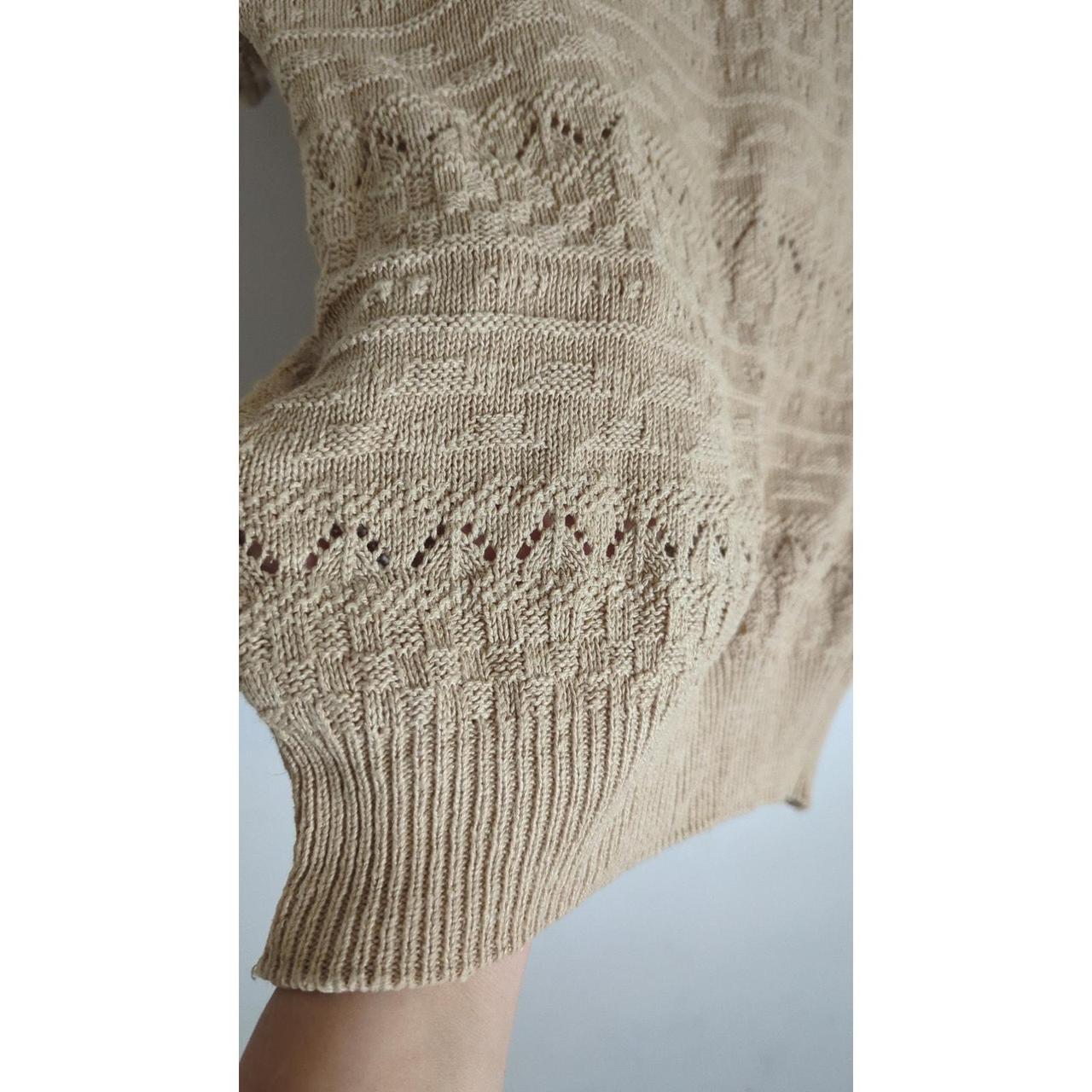 Source Unknown Women's Sweater - Tan - M – Soft k… - image 7