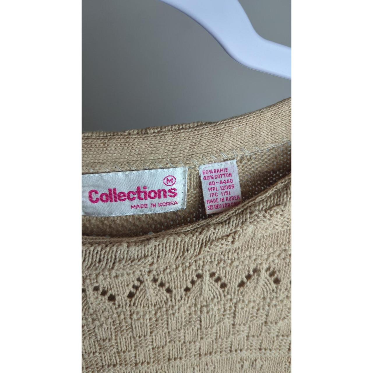 Source Unknown Women's Sweater - Tan - M – Soft k… - image 2