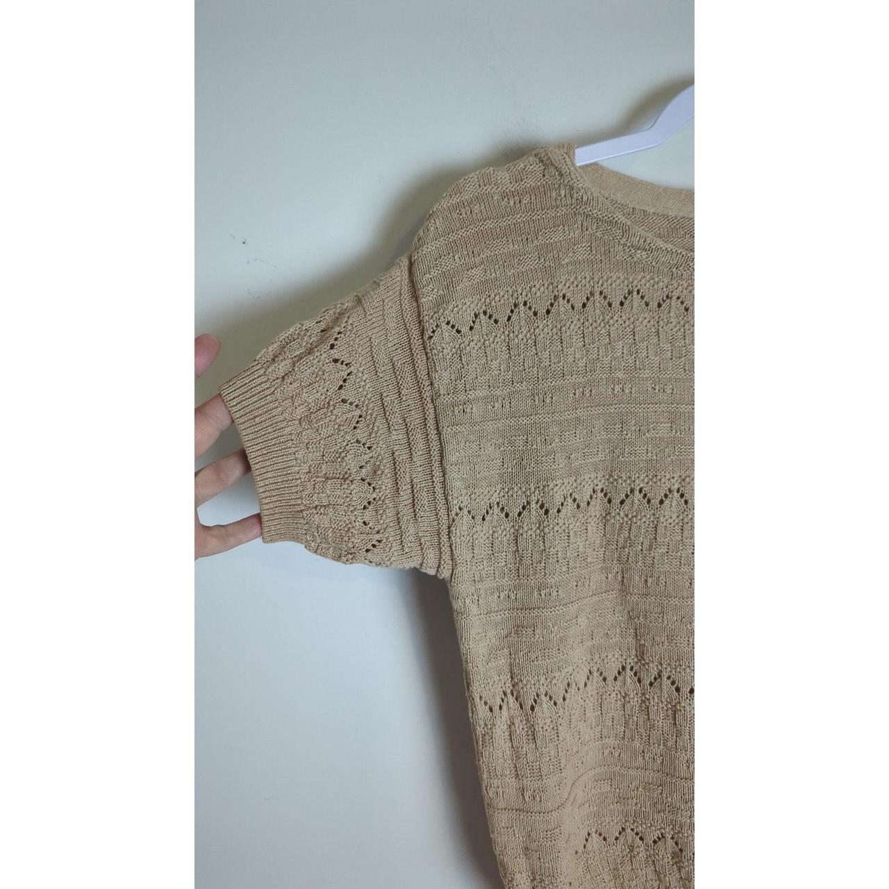 Source Unknown Women's Sweater - Tan - M – Soft k… - image 3