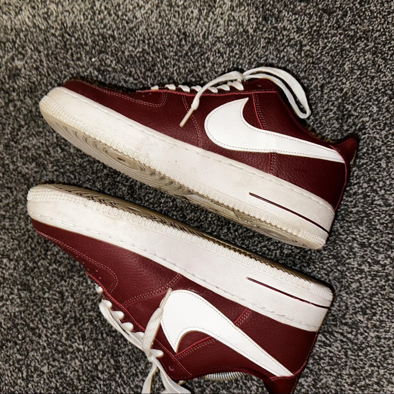 Nike Air Force 1 Low Sport Nba Varsity (Red) (UK - Depop