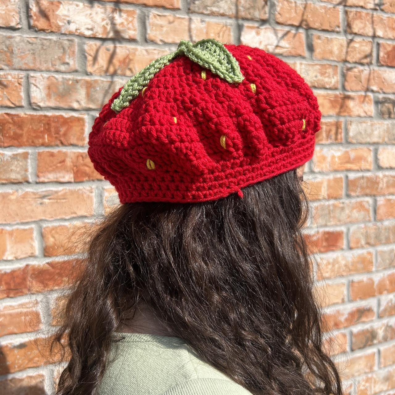 strawberry westernニット帽Knit Beret Beanie strawberrywestern / knit beret beanie | malmart