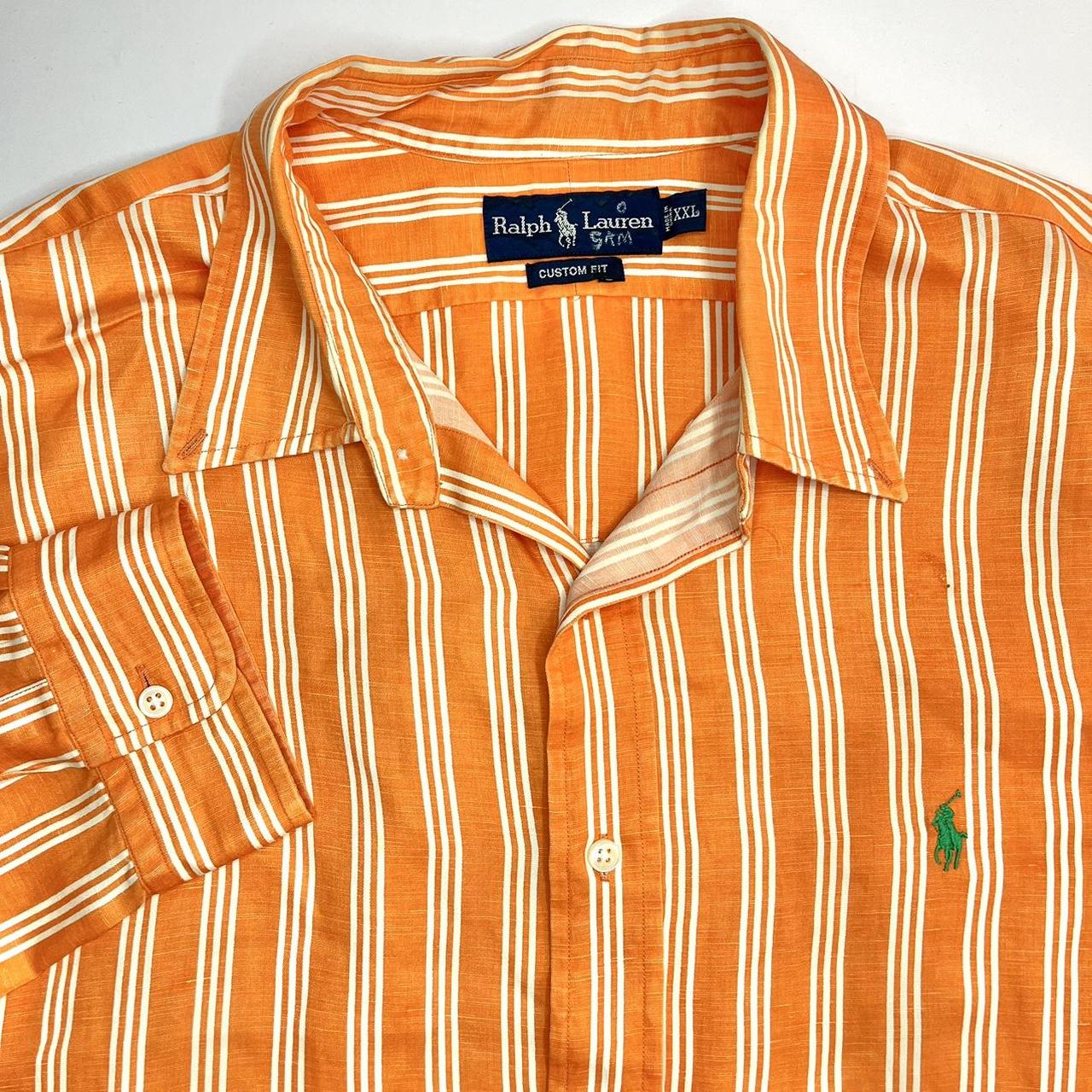 Vintage Polo Ralph Lauren Shirt Silk Linen Mens Sz...