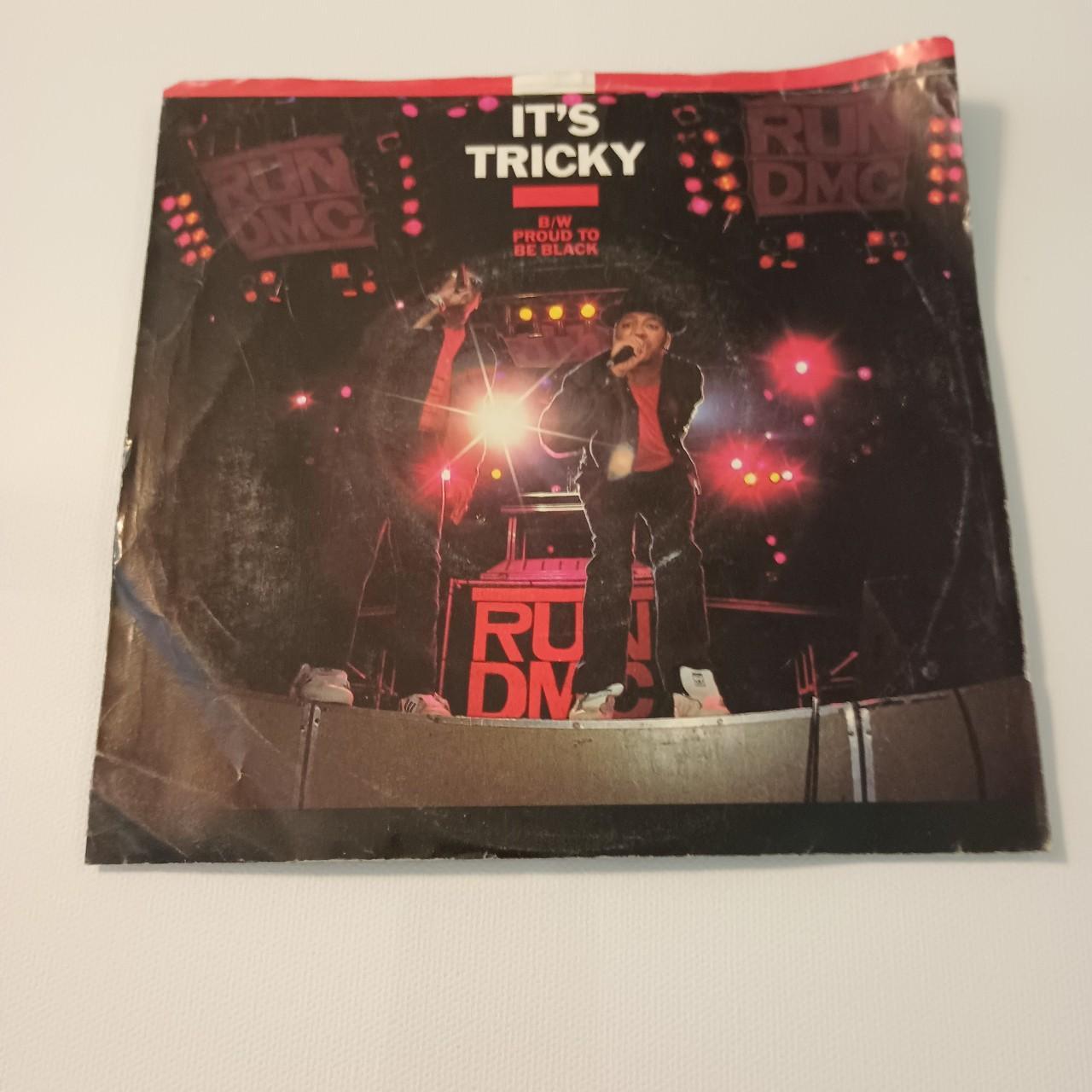 Run DMC "It's Tricky b/w Proud to be Black 7" 45rpm... Depop