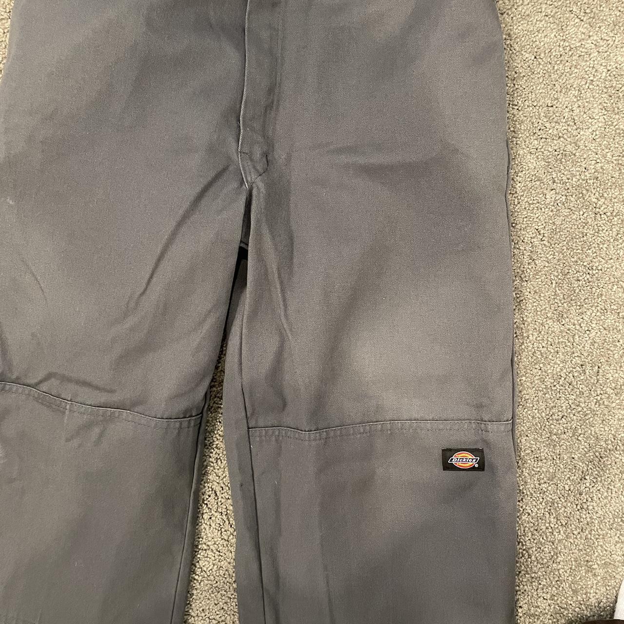 Loose fit double knee dickies 34x32 Some wear on... - Depop