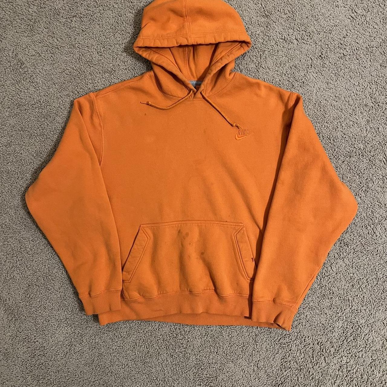 Vintage orange outlet nike hoodie