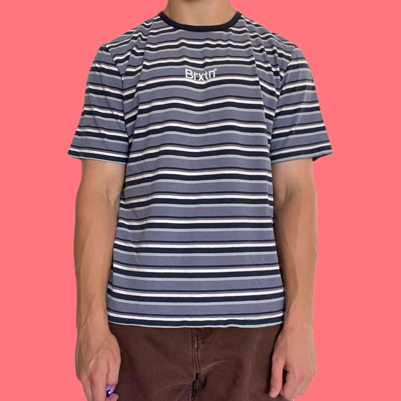 brixton striped t shirt