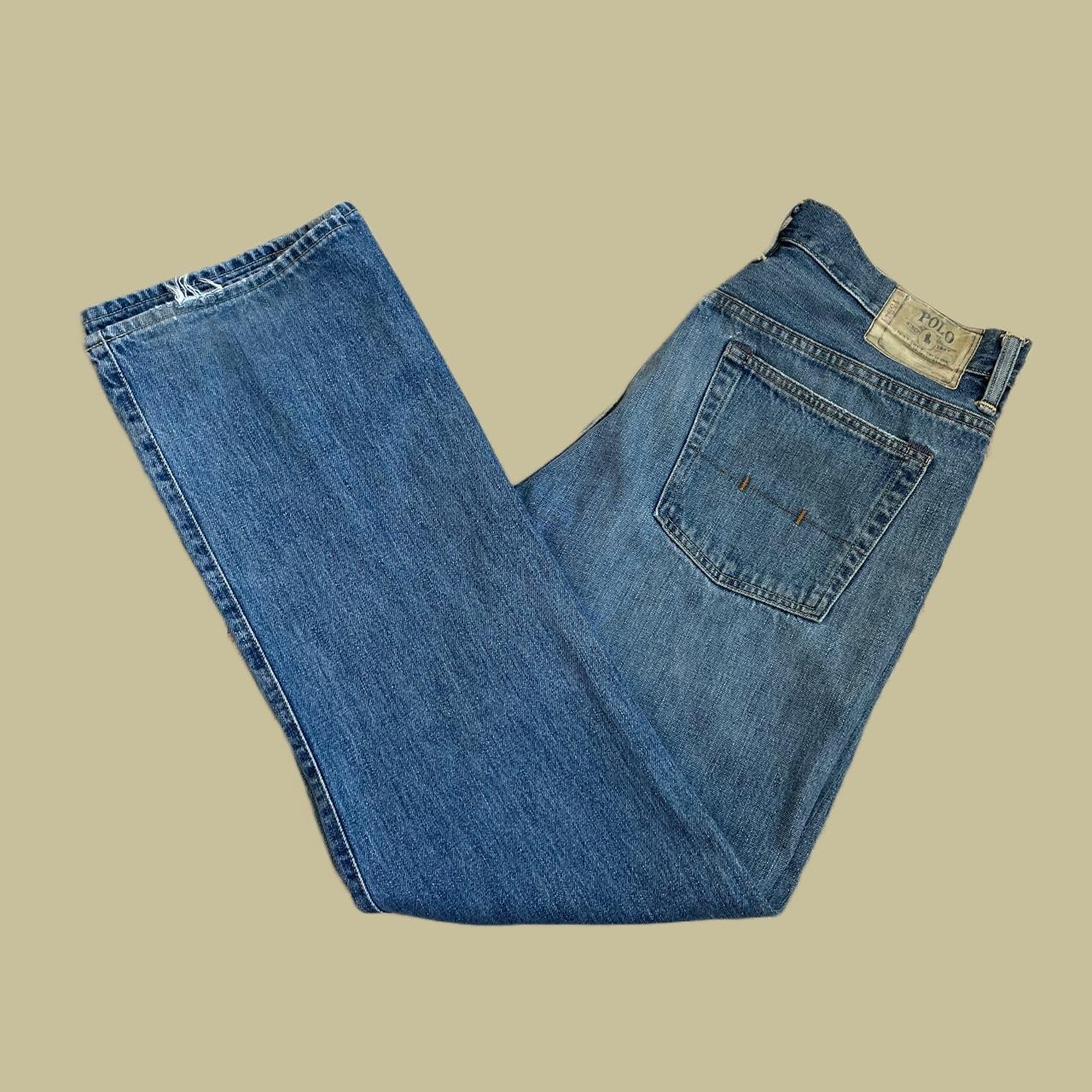 Polo Ralph Lauren men’s vintage relaxed fit jeans... - Depop
