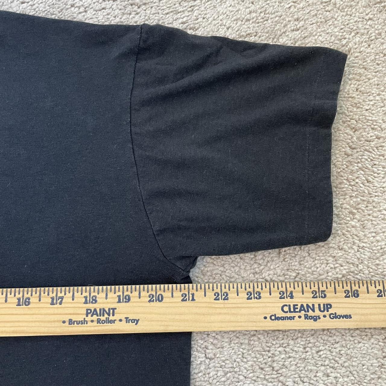 Vintage Oneita 50/50 single stitch t shirt L black | Depop