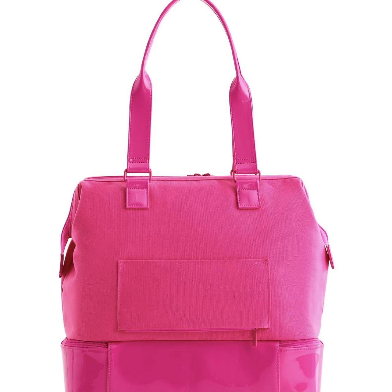 NWT BEIS THE MINI WEEKENDER IN BARBIE PINK New with... - Depop