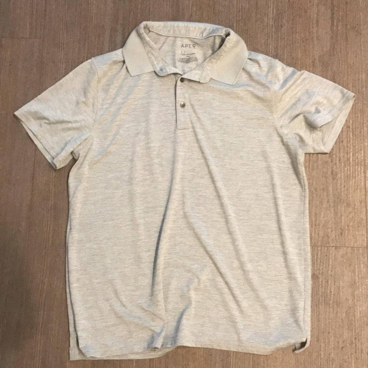 APT 9 Polo Shirt • Size: Large • Category: Men’s ... - Depop