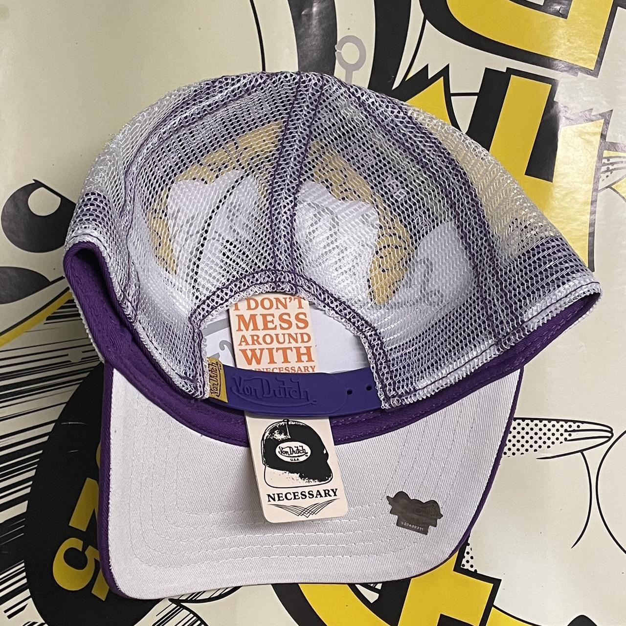 von dutch purple camo design cap 帽子 Von Dutch Hat | Grailed
