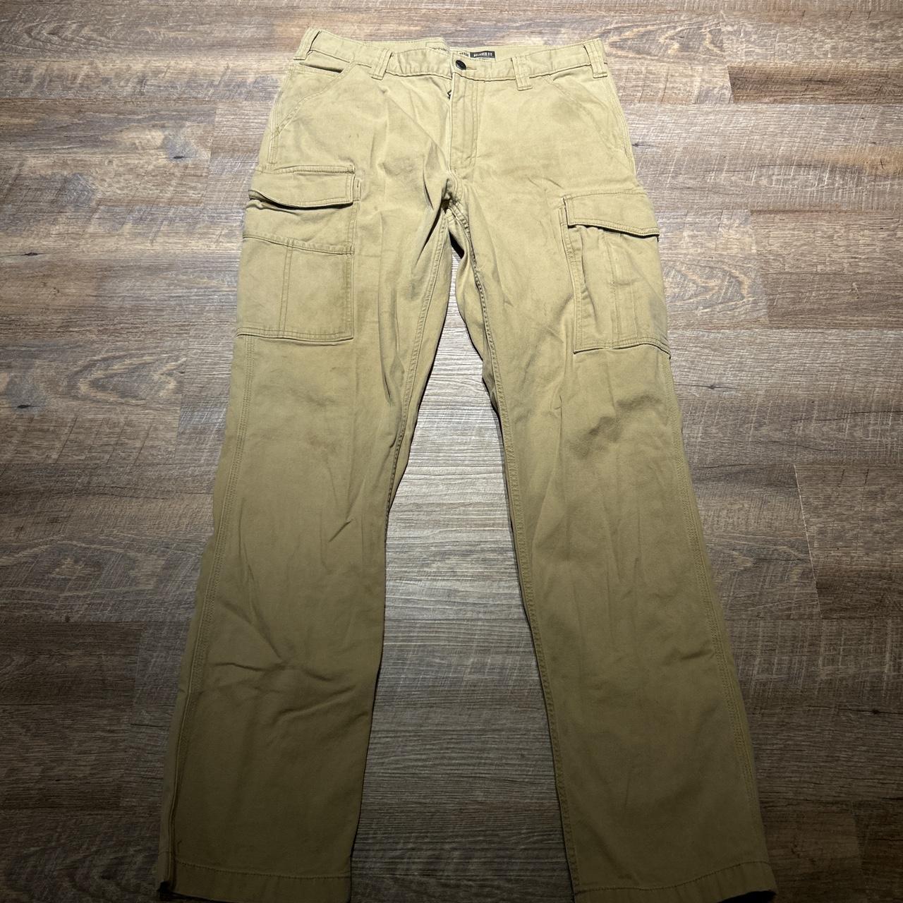 Vintage Carhartt Cargo Work pants in amazing... - Depop