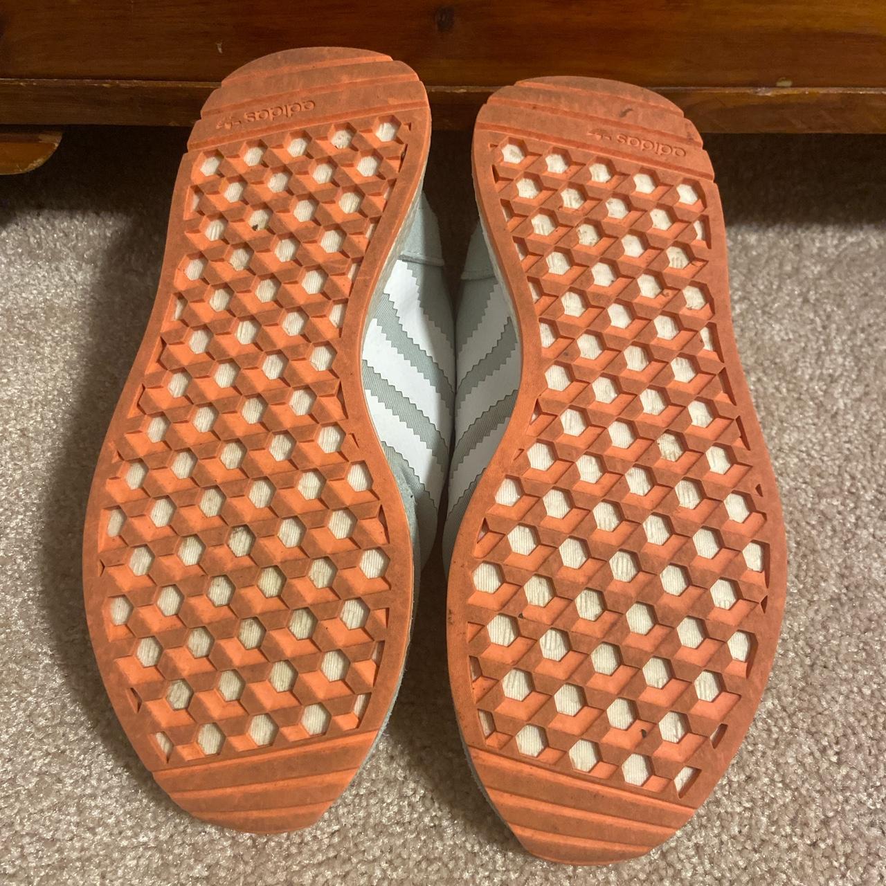 Adidas Women's Green and Orange Trainers (3)
