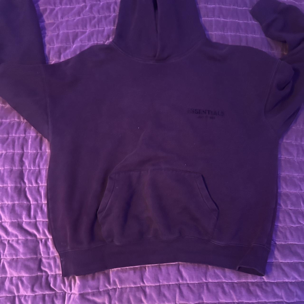 Essentials Hoodie One Flaw Shown On The Back Size - Depop