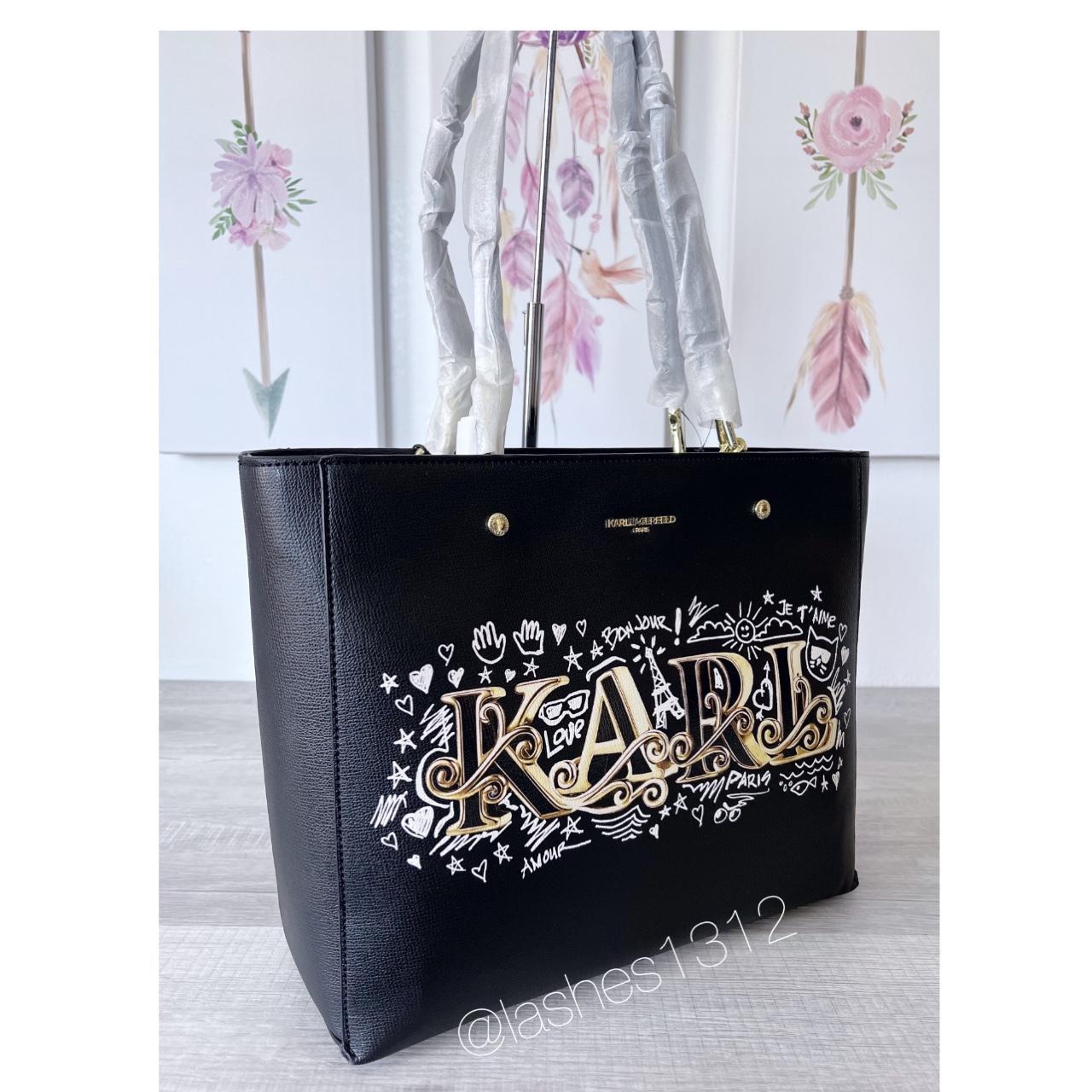 Karl lagerfeld adele discount tote