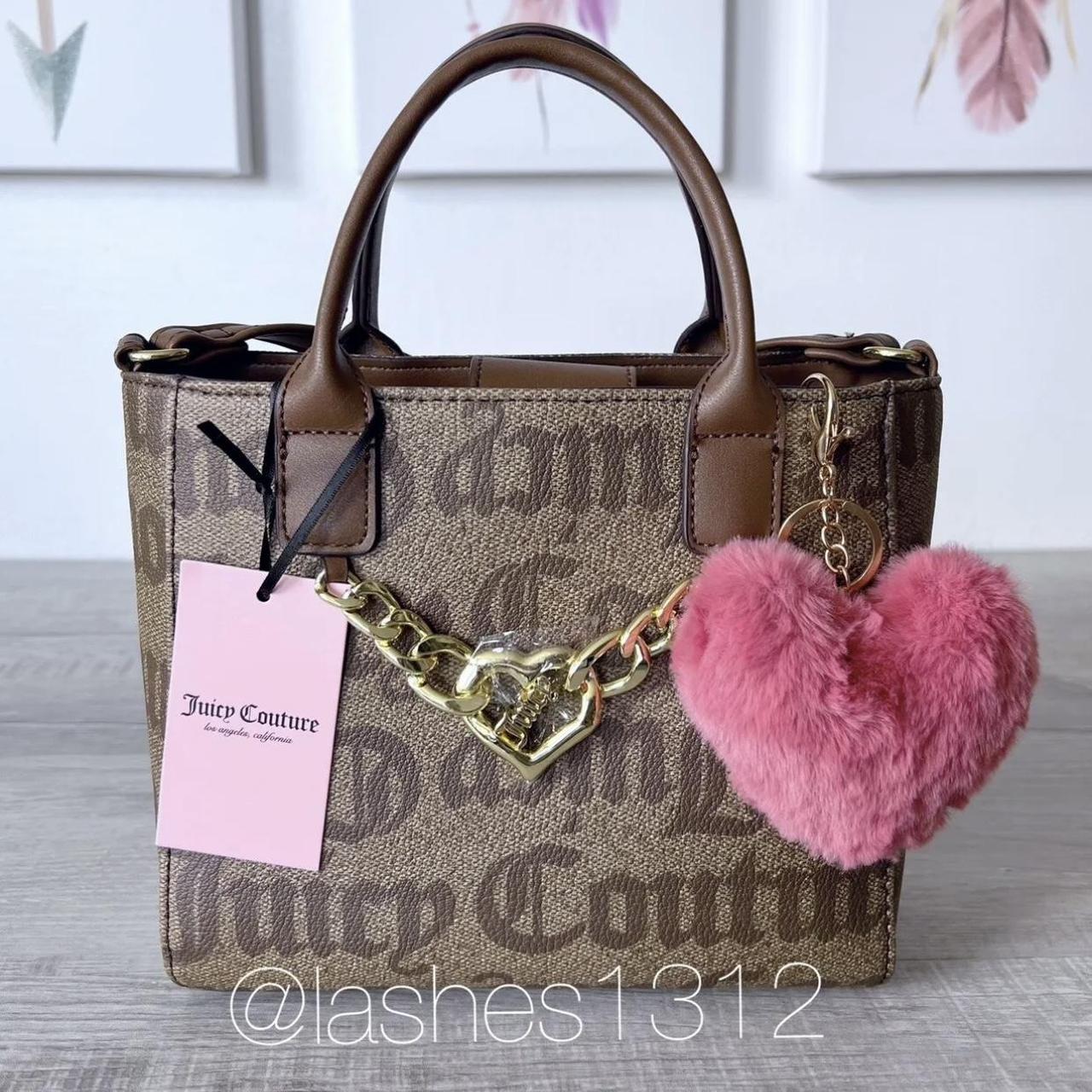 New with tag. Juicy Couture Gold Tone Heart , Love, - Depop