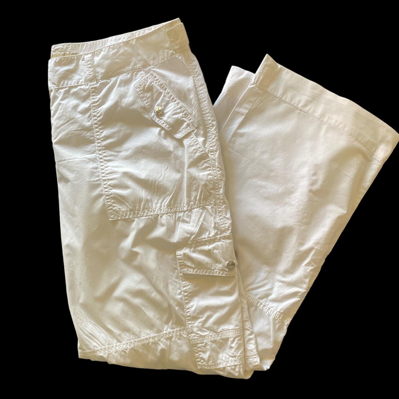 Michael Kors Women's White Trousers | Depop